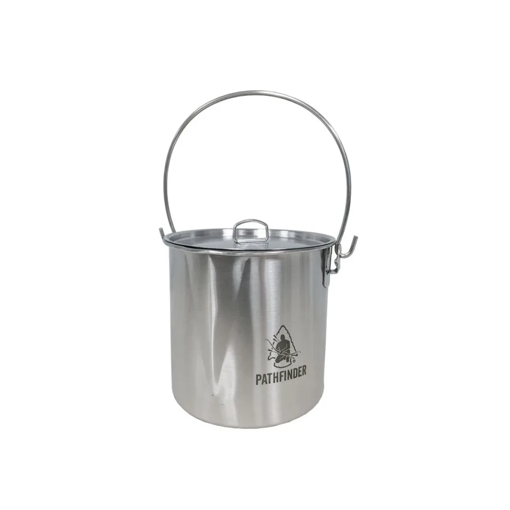 Pathfinder RVS Bushpot met deksel 1.9L Pan