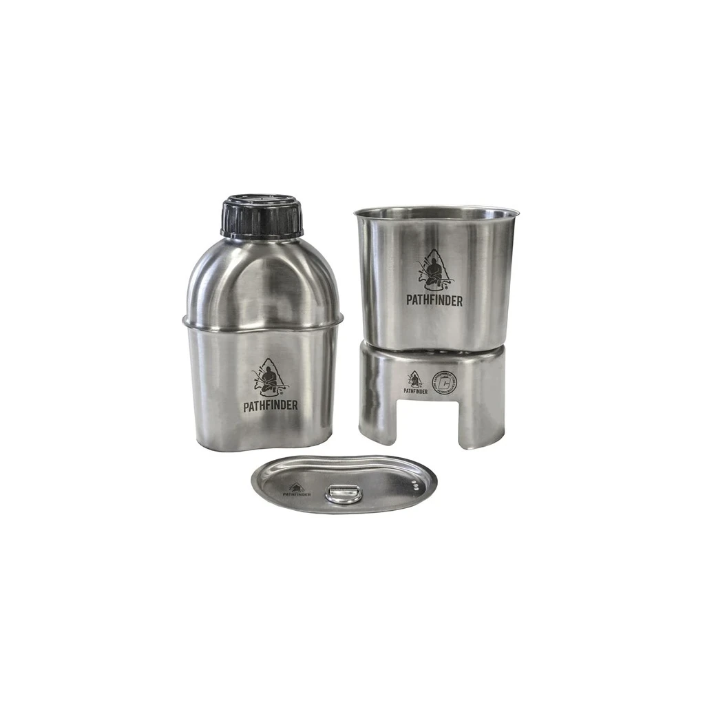 Pathfinder RVS Canteen Cooking Set Kookset