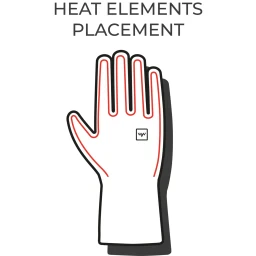 Heat Experience HeatX Everyday Verwarmde Handschoenen Unisex Heat Experience - Comfort Oplaadbaar