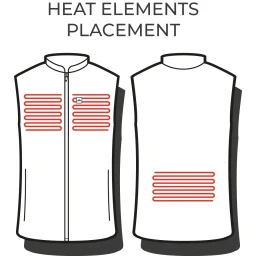 Heat Experience Heat Experience Verwarmde Bodywarmer Dames Large – Elegant Design met 3M Thinsulate™ en 10 Uur Batterijduur Vest