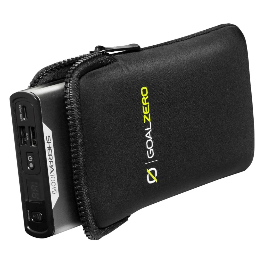 Goal Zero Sherpa 100PD protective sleeve