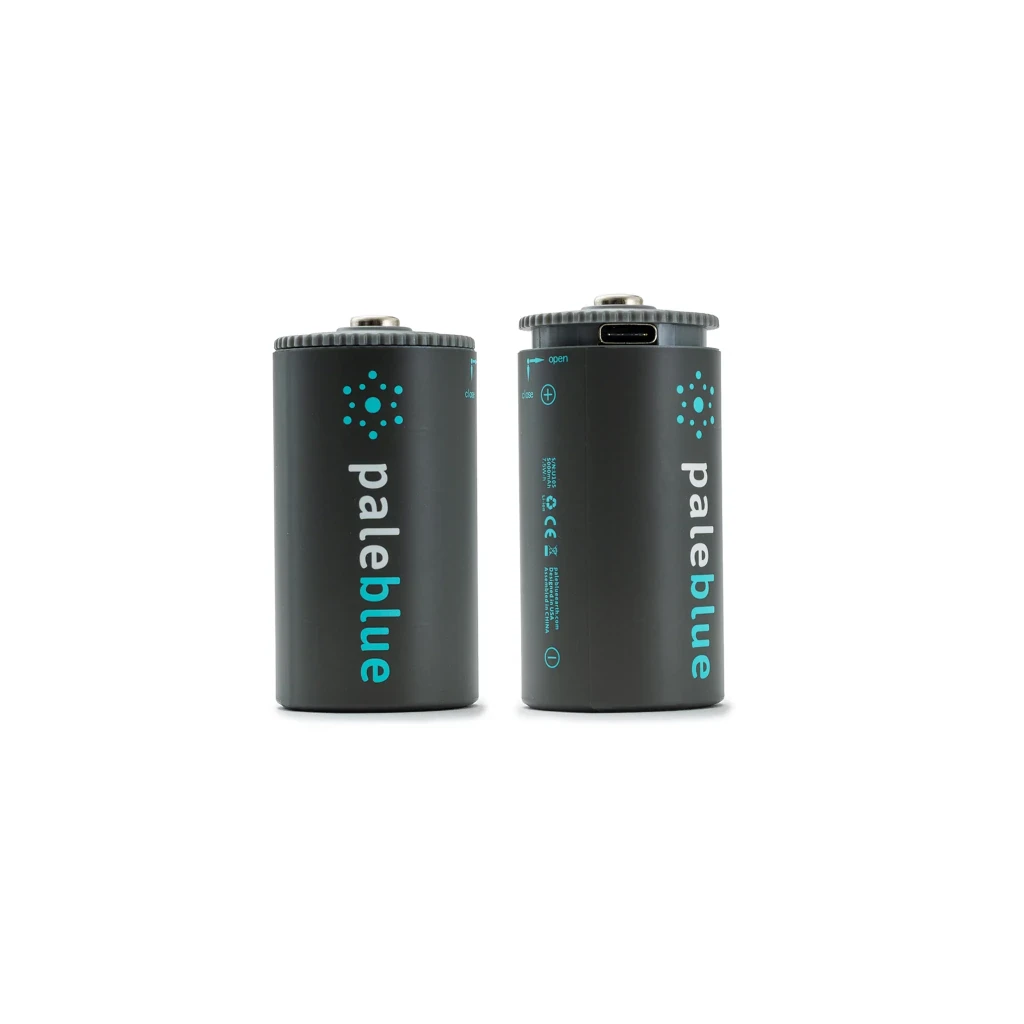 Pale Blue Pale Blue D Batterij Oplaadbaar - 2 stuks - Lithium Ion Micro USB Veilig Opladen Oplaadbare batterij