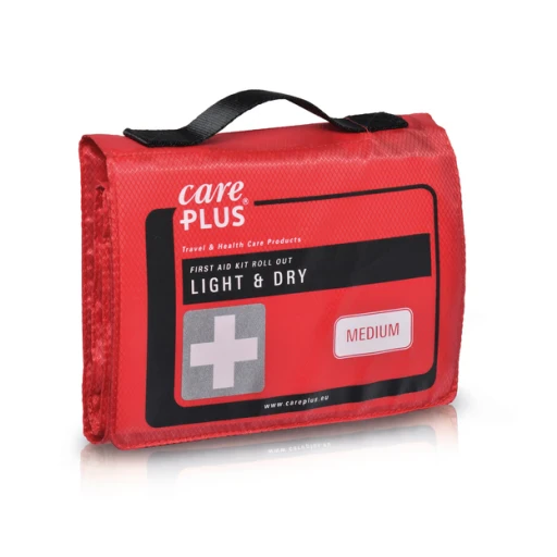 Care plus First Aid Roll Out - Light & Dry Medium** EHBO Set