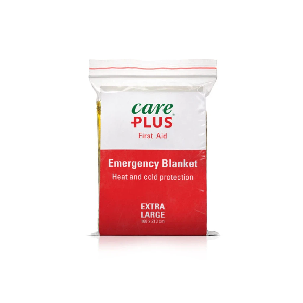 Care plus Emergency Blanket 160x213cm Gold/Silver ** Reddingsdeken