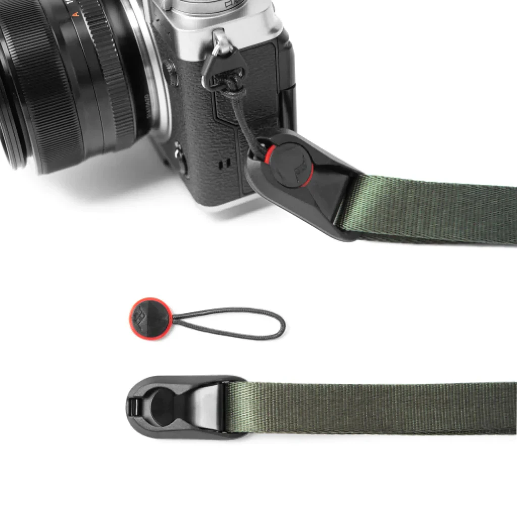 Peak Design Leash – Camerariem met Verstelbaar Bevestigingssysteem voor Comfort en Veelzijdigheid voor Fotografen, Avonturiers 