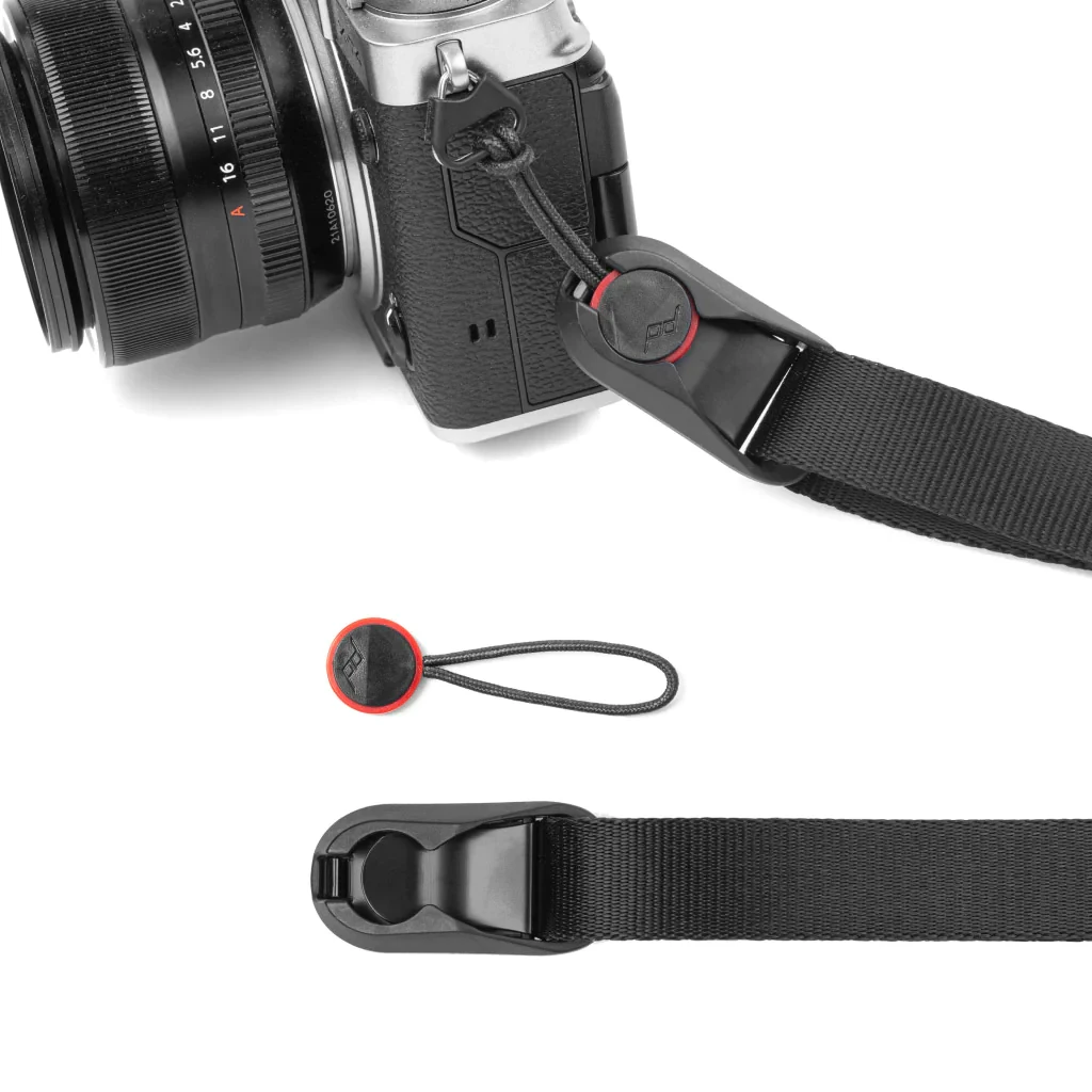 Peak Design Leash – Camerariem met Verstelbaar Bevestigingssysteem voor Comfort en Veelzijdigheid voor Fotografen, Avonturiers 