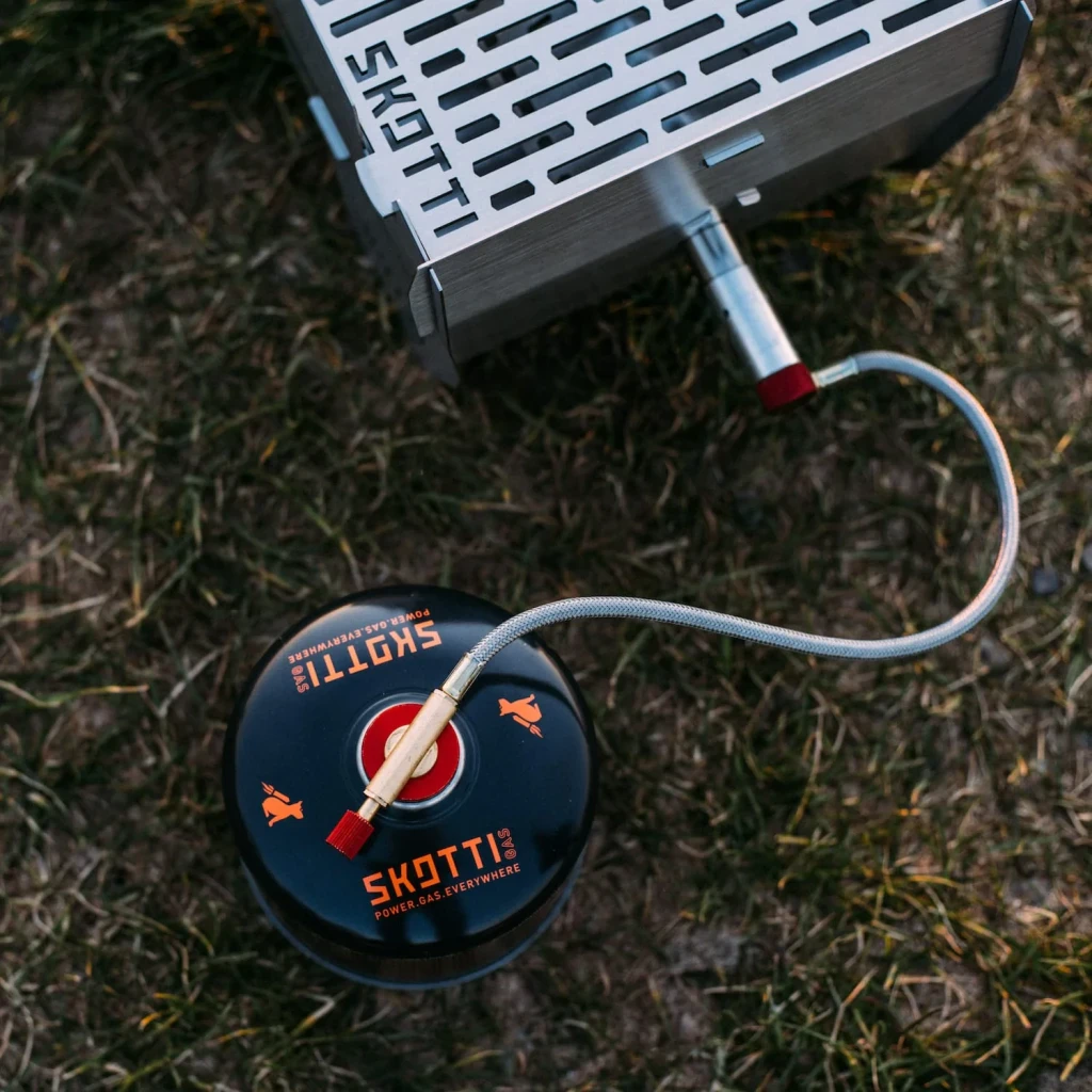 Skotti grill Skotti Gastank 500gr – Butaan/Propaan Mix voor Outdoor Koken, Skotti Grill Buitenactiviteiten Energiebron Gasfles SKGas Skotti grill