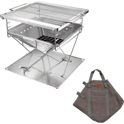 Campingmoon Opvouwbare multifunctionele grill en firepit Large MT-045