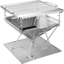 Campingmoon Opvouwbare multifunctionele grill en firepit X-Large MT-055