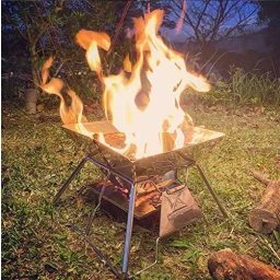 Campingmoon Opvouwbare houtskool BBQ Medium met draagtas Grill