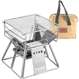 Campingmoon Opvouwbare houtskool BBQ X-MINI Grill