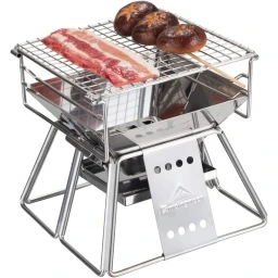 Campingmoon Opvouwbare houtskool BBQ X-MINI Grill