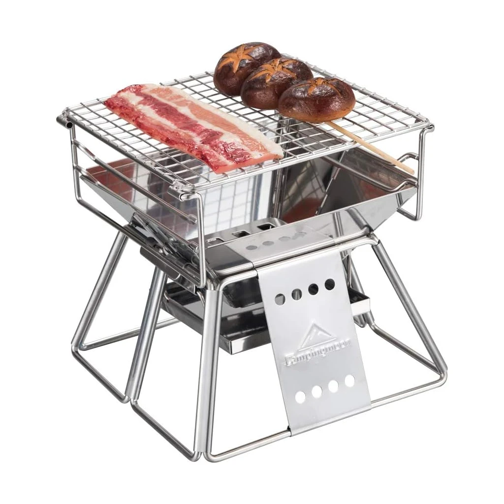 Campingmoon Opvouwbare houtskool BBQ X-MINI Grill