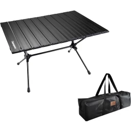 Campingmoon Lichtgewicht opvouwbare aluminium camping tafel