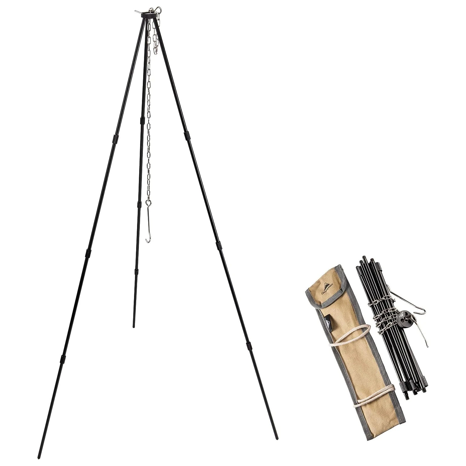 Driepoot met draagtas 105cm Campingmoon