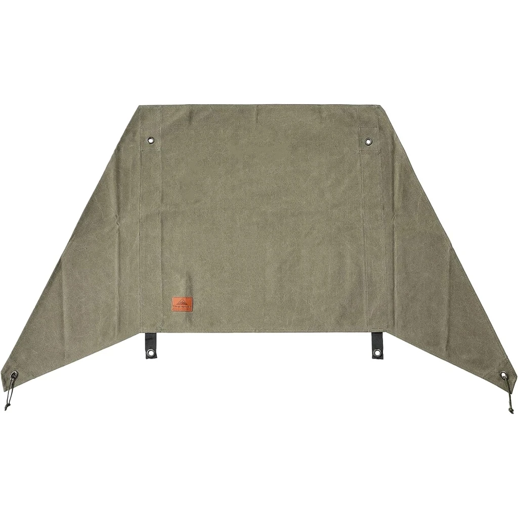 Campingmoon Canvas Vuurvast Windscherm