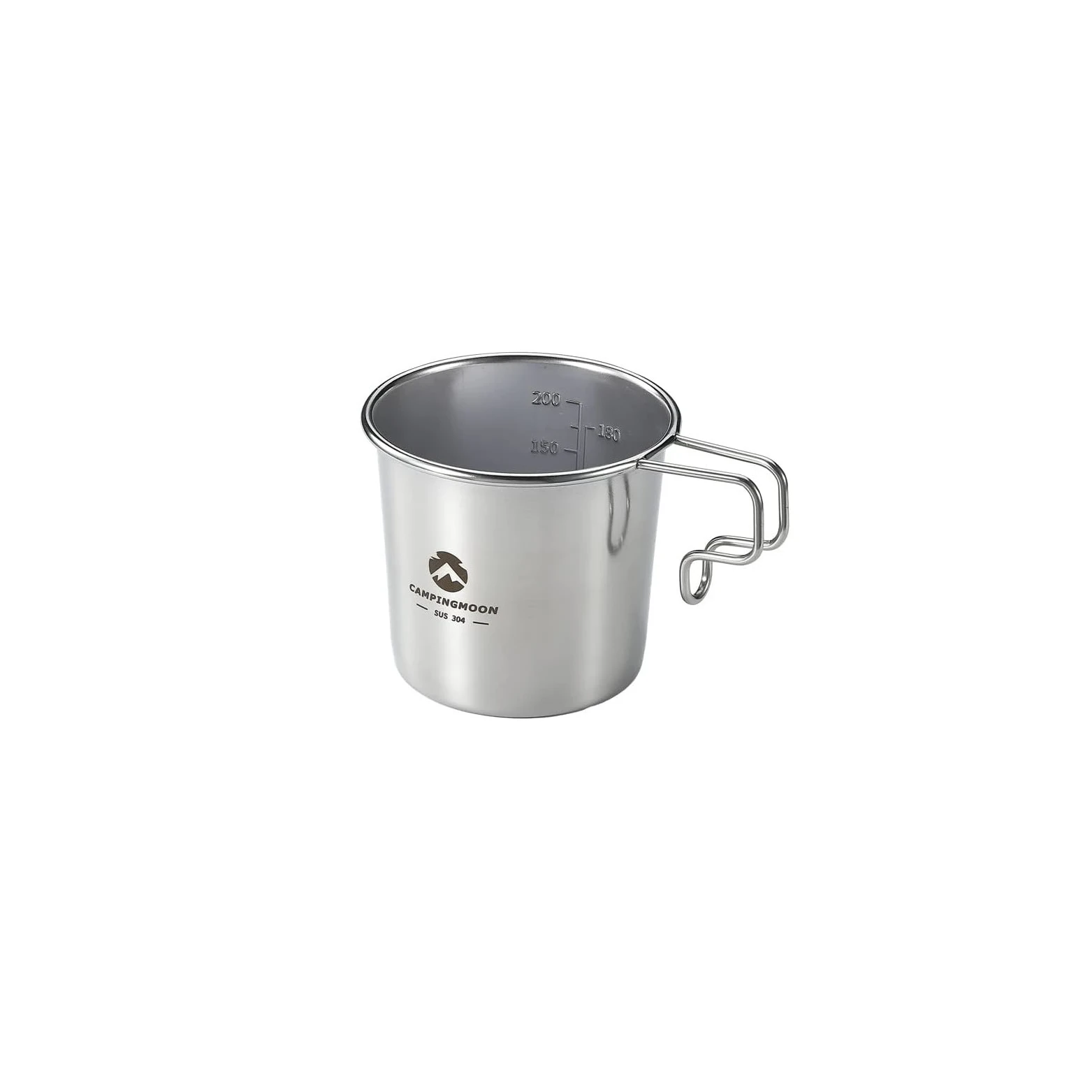 Sierra RVS mok 200ml RVS Campingmoon