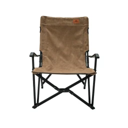 Campingmoon Campingmoon Opvouwbare Campingstoel Kampeerstoel met Lage Rugleuning - Canvas Comfort Lichtgewicht Veelzijdig Gebruik