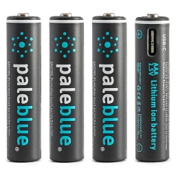 Pale Blue AAA Oplaadbare batterij 4x