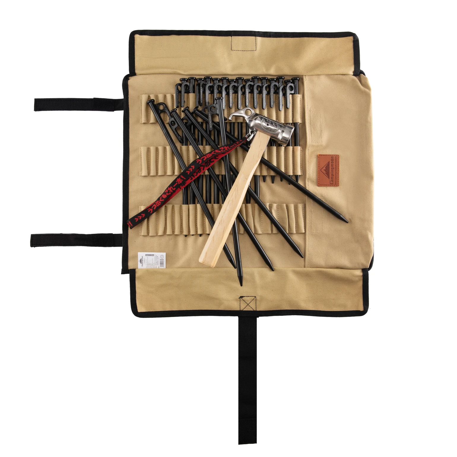 Canvas haringentas voor 20 lange haringen Campingmoon