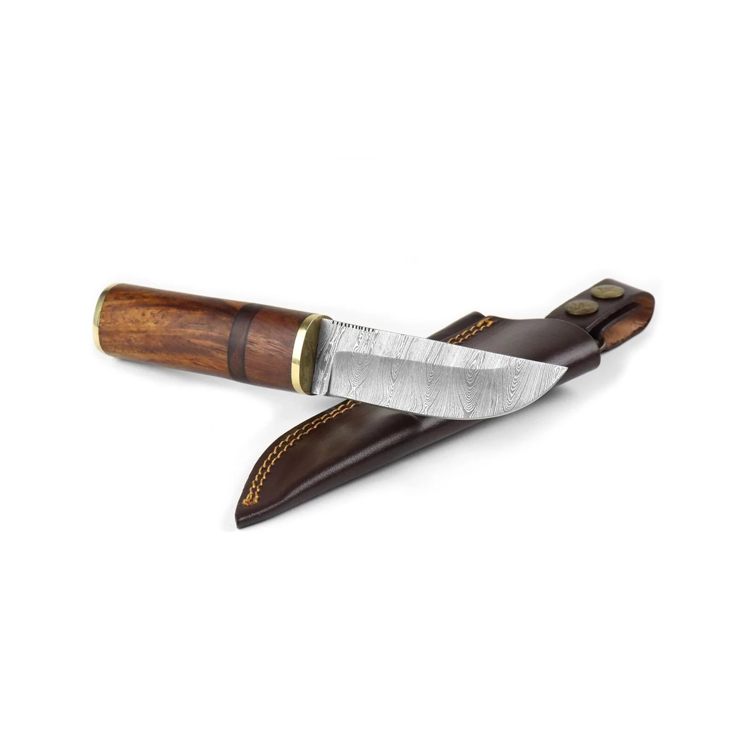 Petri Damast Puukko Universeelmes Njord