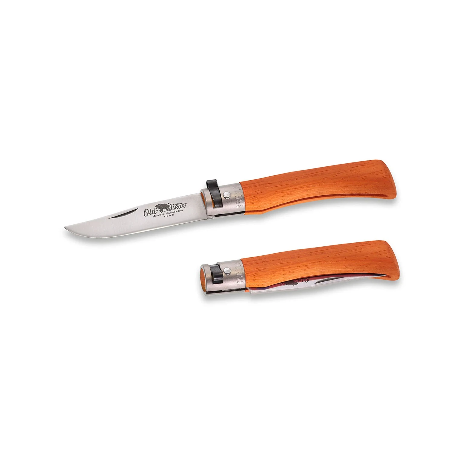 Full Color Oranje Vouwmes Medium Old Bear