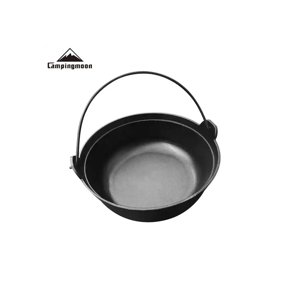 Campingmoon Japanse Gietijzeren Dutch Oven 29cm