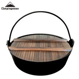 Campingmoon Japanse Gietijzeren Dutch Oven 29cm