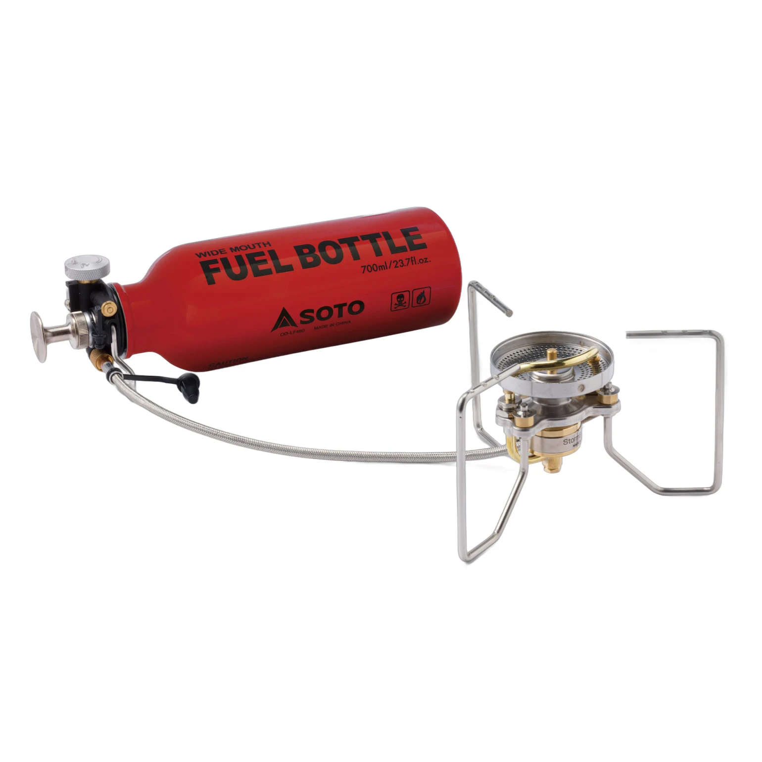 StormBreaker multi-fuel Brander met 700ml brandstoffles Soto