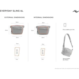 Peak Design Everyday Sling - 6L v2 Tas