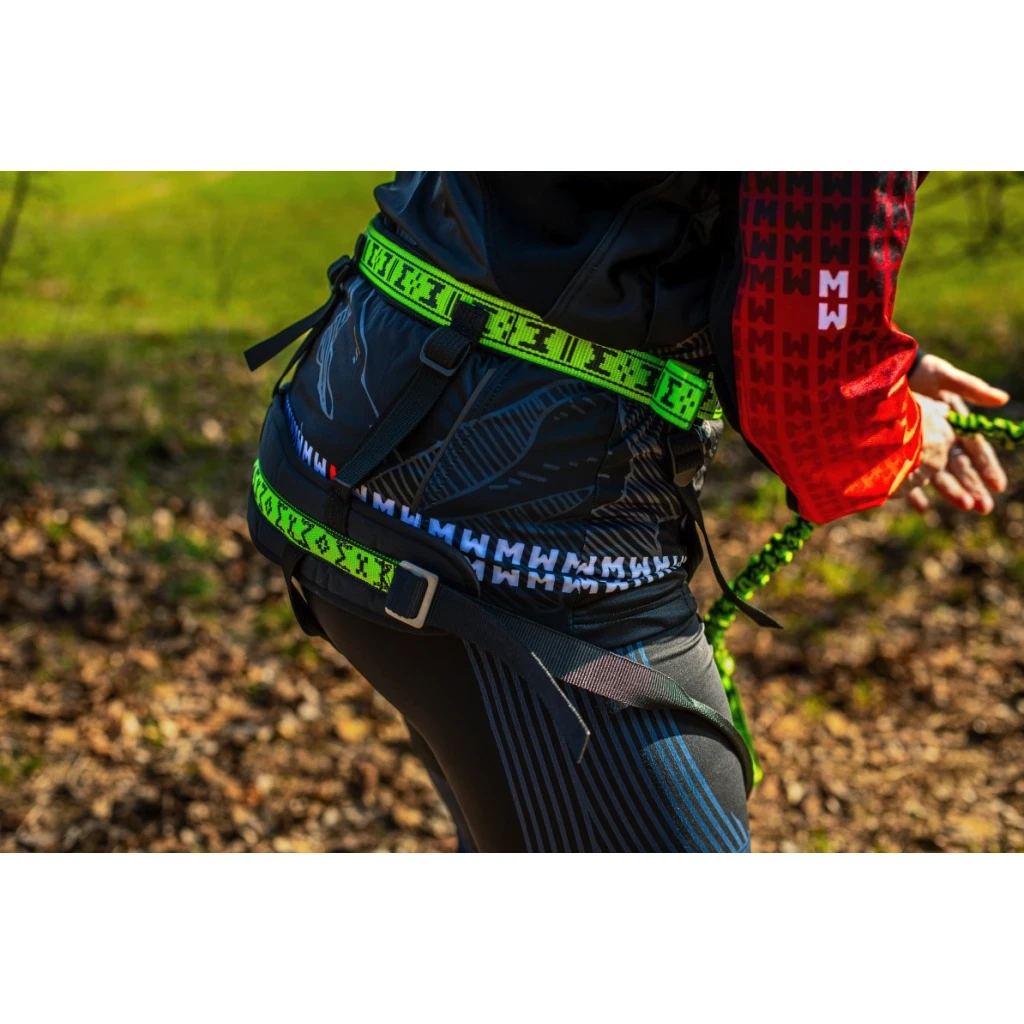Manmat  Race Pro Canicross Heupgordel diverse kleuren  – Ultralichte, Verstelbare Heupriem voor Actief Hardlopen met Honden, Getest door Topatleten