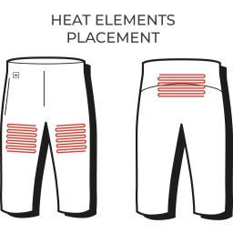 Heat Experience Heat Experience HeatX Verwarmde Broek Kniebroek Unisex - Oplaadbare Batterijen Ultiem Comfort